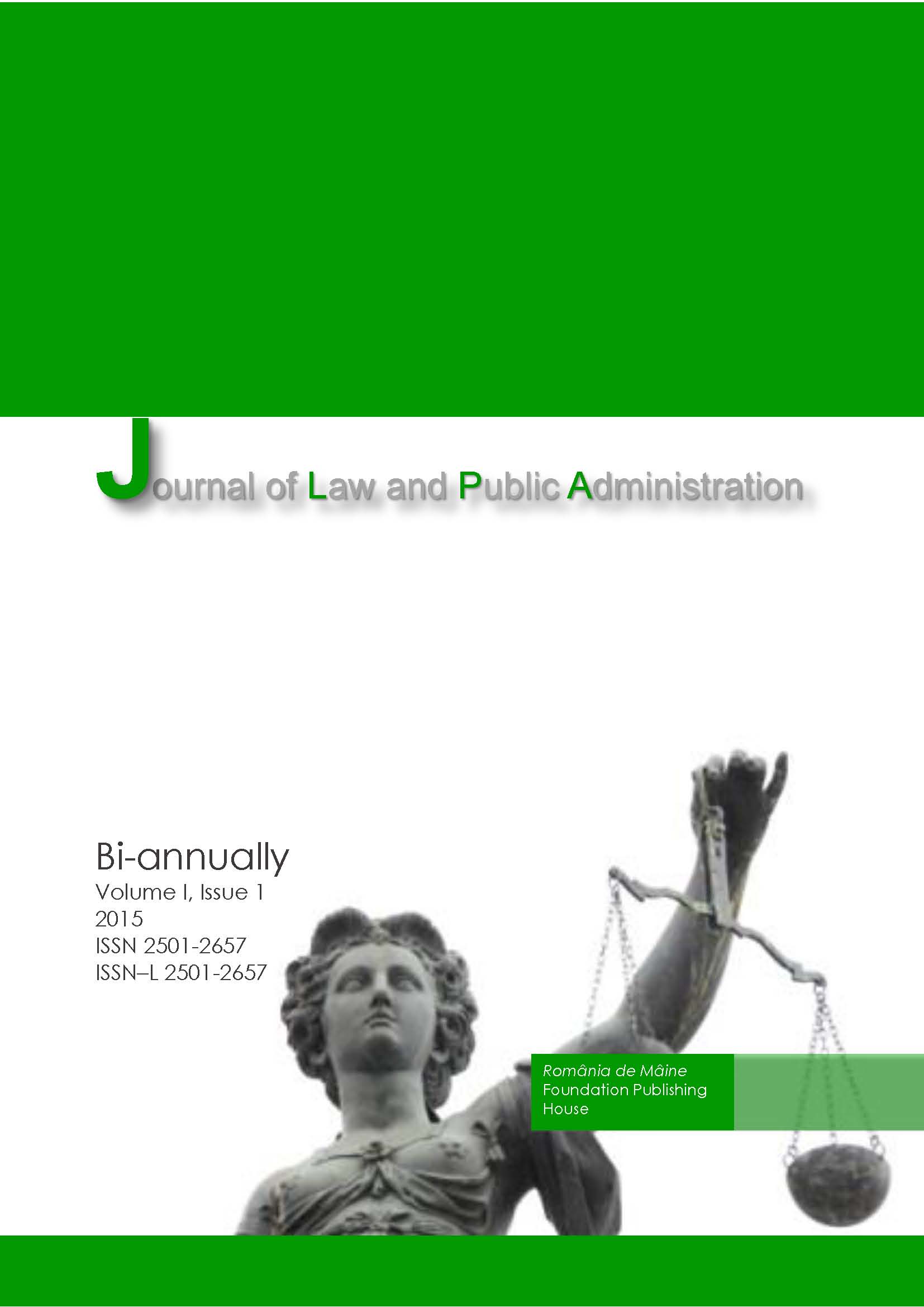 Some Issues and Theories Concerning the Institution of the Patrimony Cover Image