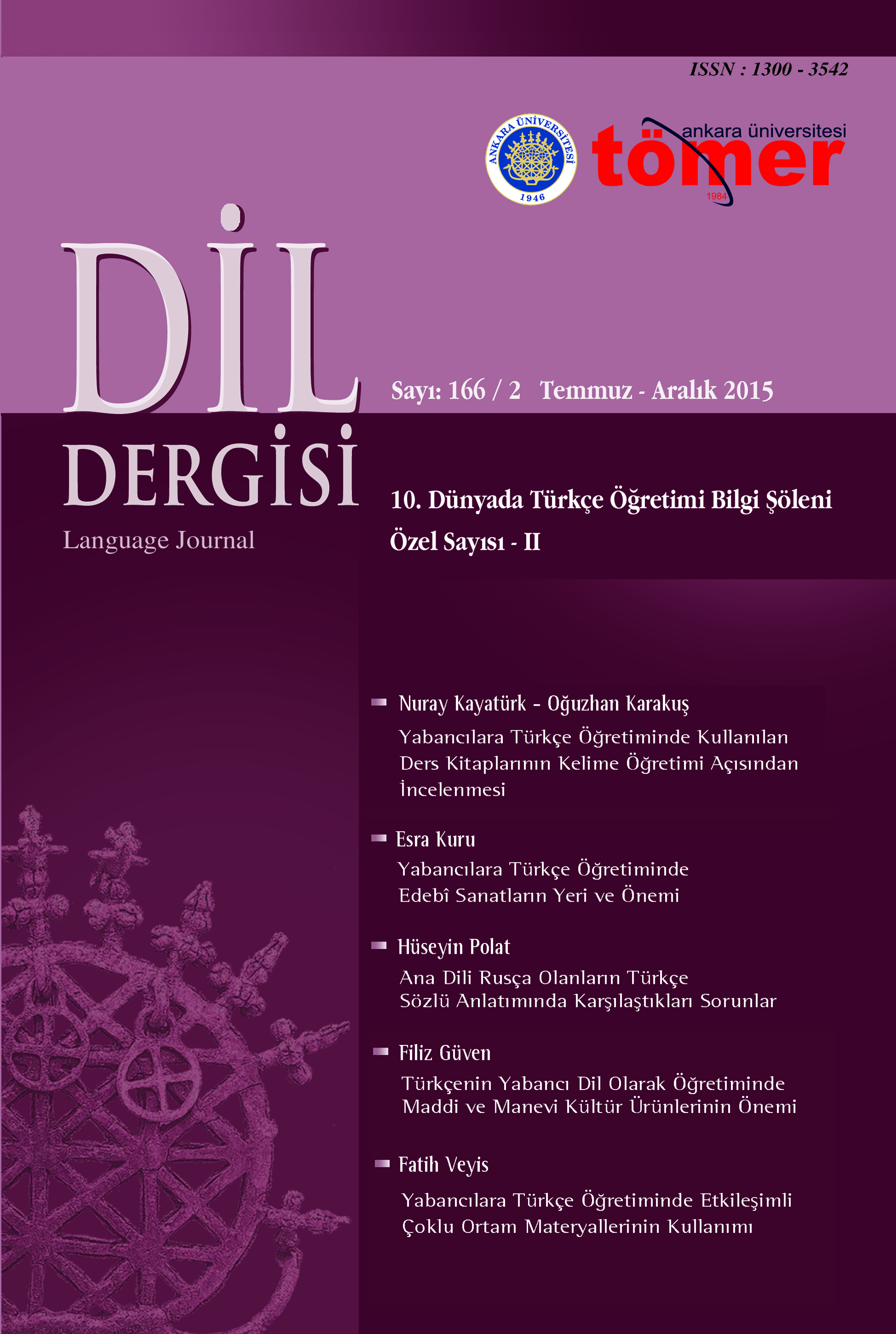 The Use of Interactive Multimedia Materials to Teach Turkish as a Foreign Language Cover Image