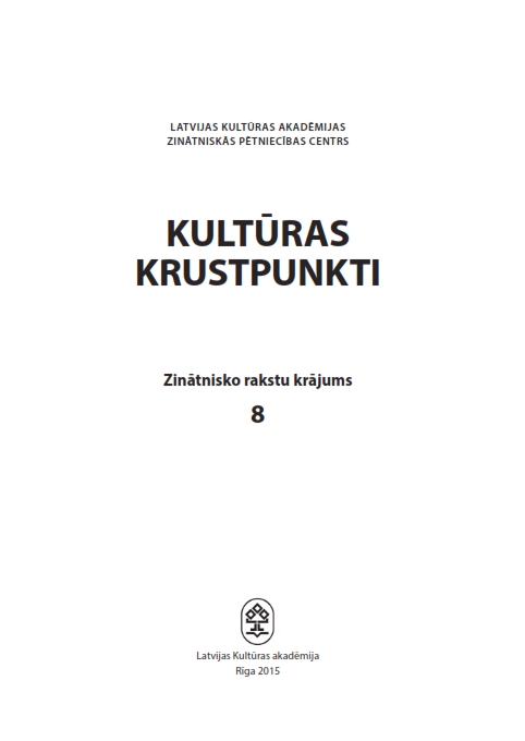TREATMENT OF THE RELATIONSHIP BETWEEN THE INDIVIDUAL AND THE COMMON PEOPLE IN THE CREATIVE THOUGHTS OF RAINIS’S PLAYS Cover Image