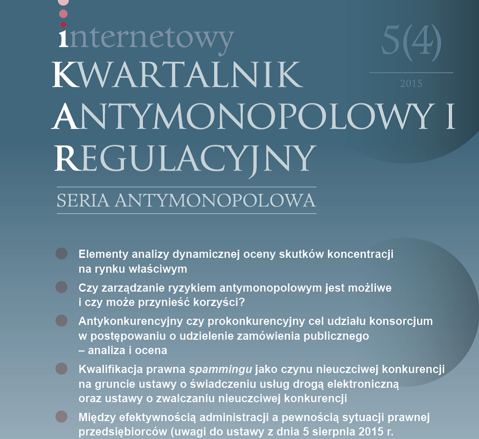 Arbitration and competition law – in response to Dr Tomasz Bagdziński Cover Image