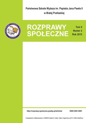 Analysis of Public Reader's Behaviours within the Printed and Electronic Press on the Example of Residents of the Biała Podlaska County Cover Image