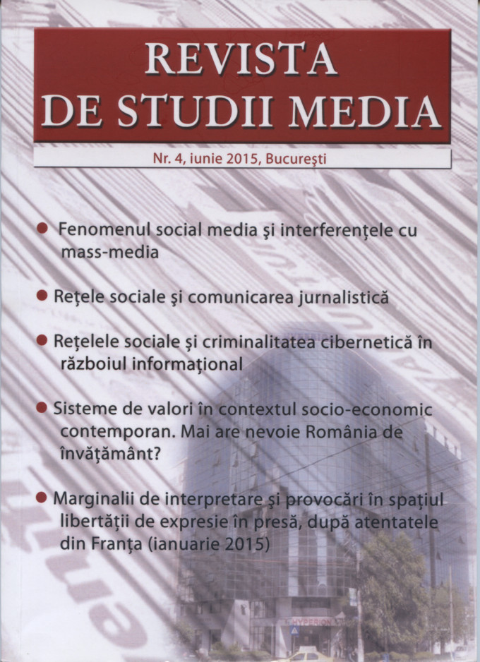 Value Systems in the Contemporary Socio-Economic Context. Does Romania Still Need Education? Cover Image