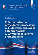 Pobudzanie lokalnej przedsiębiorczości w regionie łódzkim - analiza wybranych inicjatyw przedsiębiorczych i źródeł ich finansowania