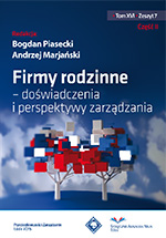 Analysis of the Influence of Gordon Model Assumptions on the Choice of Financing Sources in Family Joint-Stock Companies in Poland Cover Image