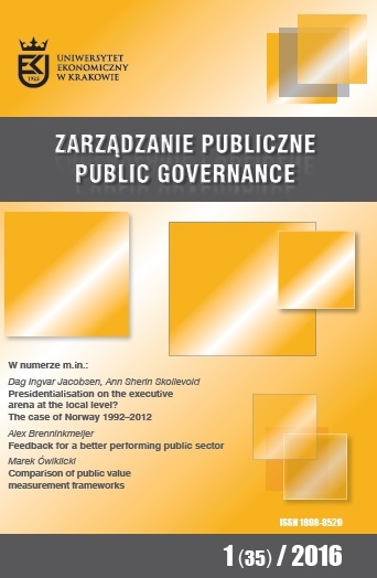 Feedback for a better performing public sector Cover Image