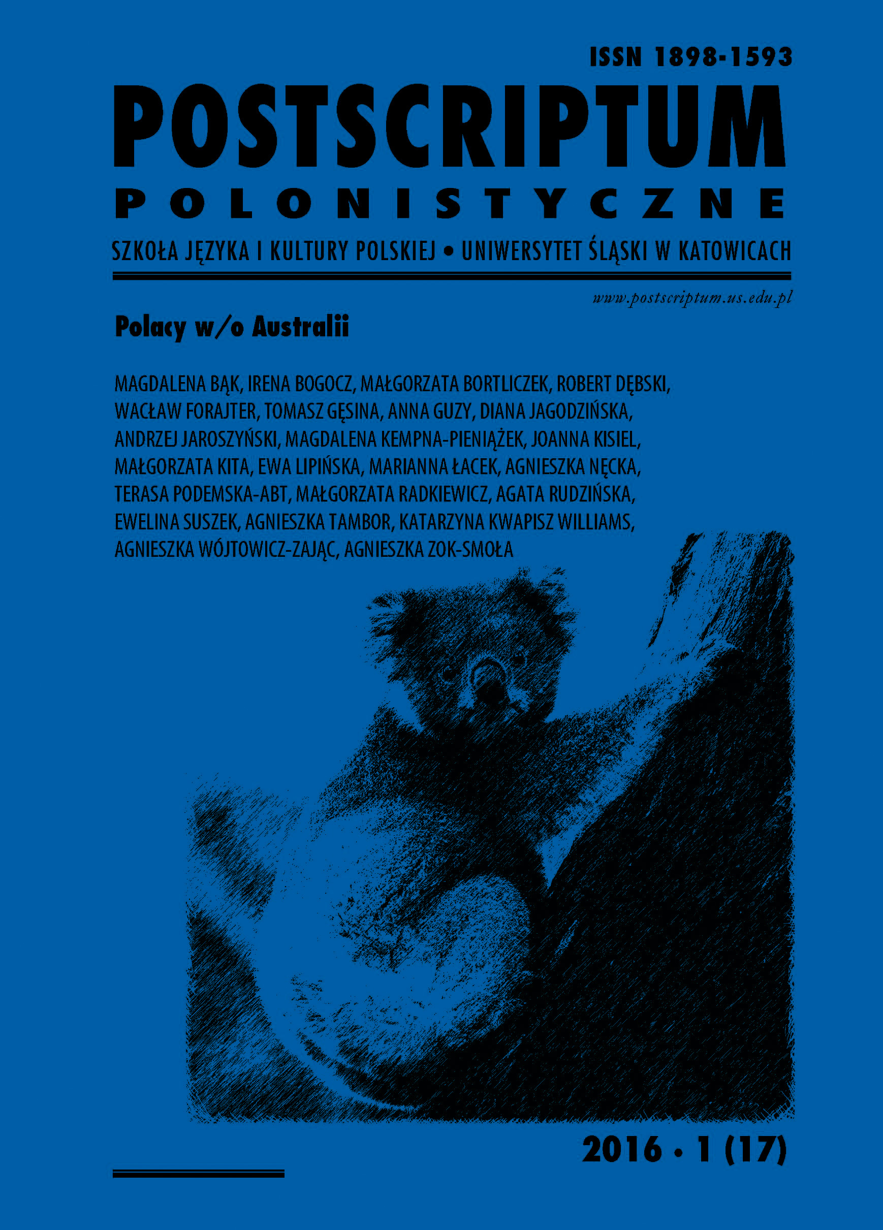 Zachowanie własnych i przyswojenie obcych wartości – o kulturowych i językowych konsekwencjach emigracji z Polski do Australii