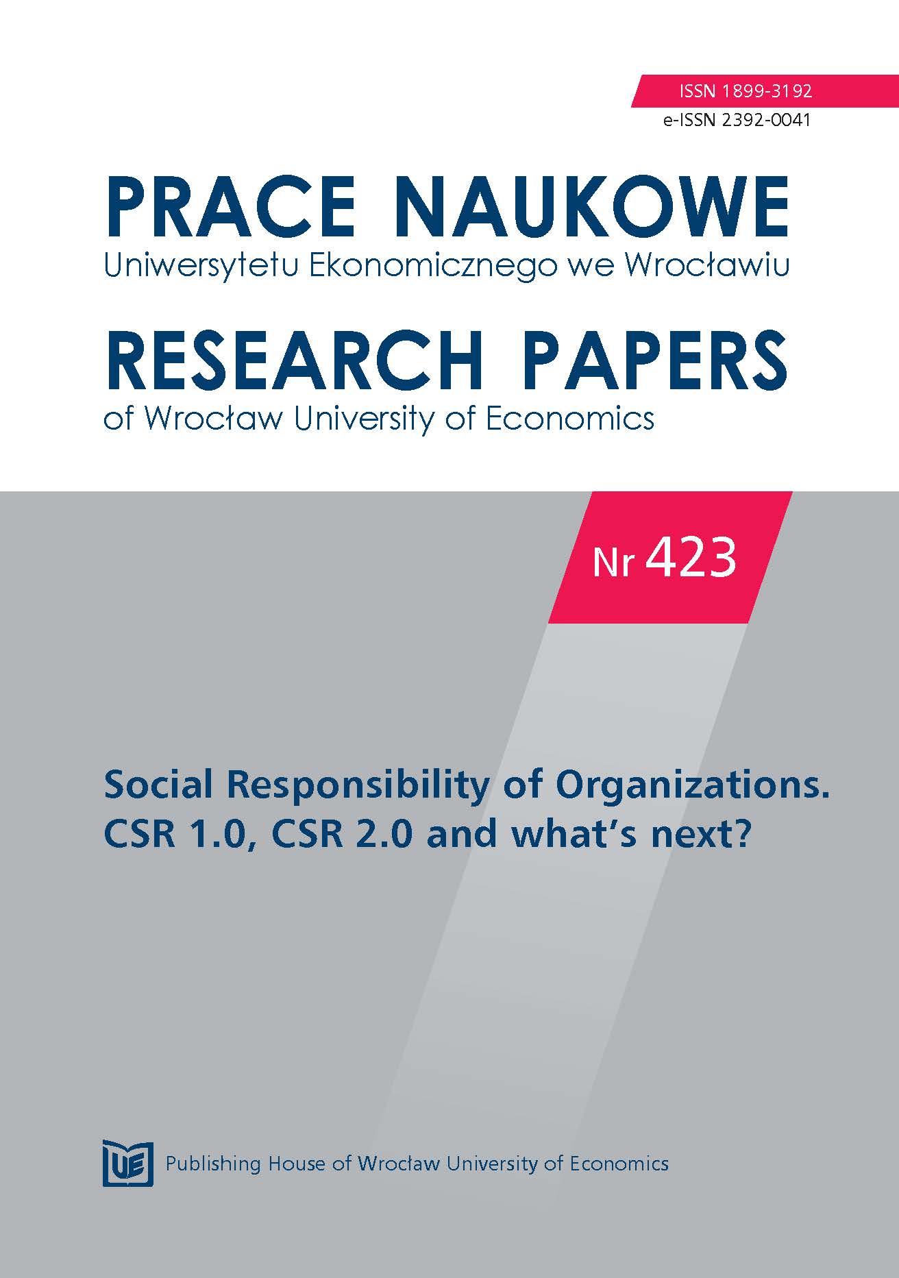 The development of CSR in Poland as seen by managers Cover Image
