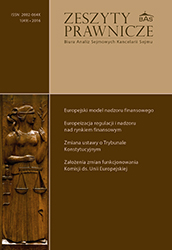 Opinion on the petition for amendment of the Code of Civil Procedure, submitted by “Wieczyste” Common-Interest Association Cover Image