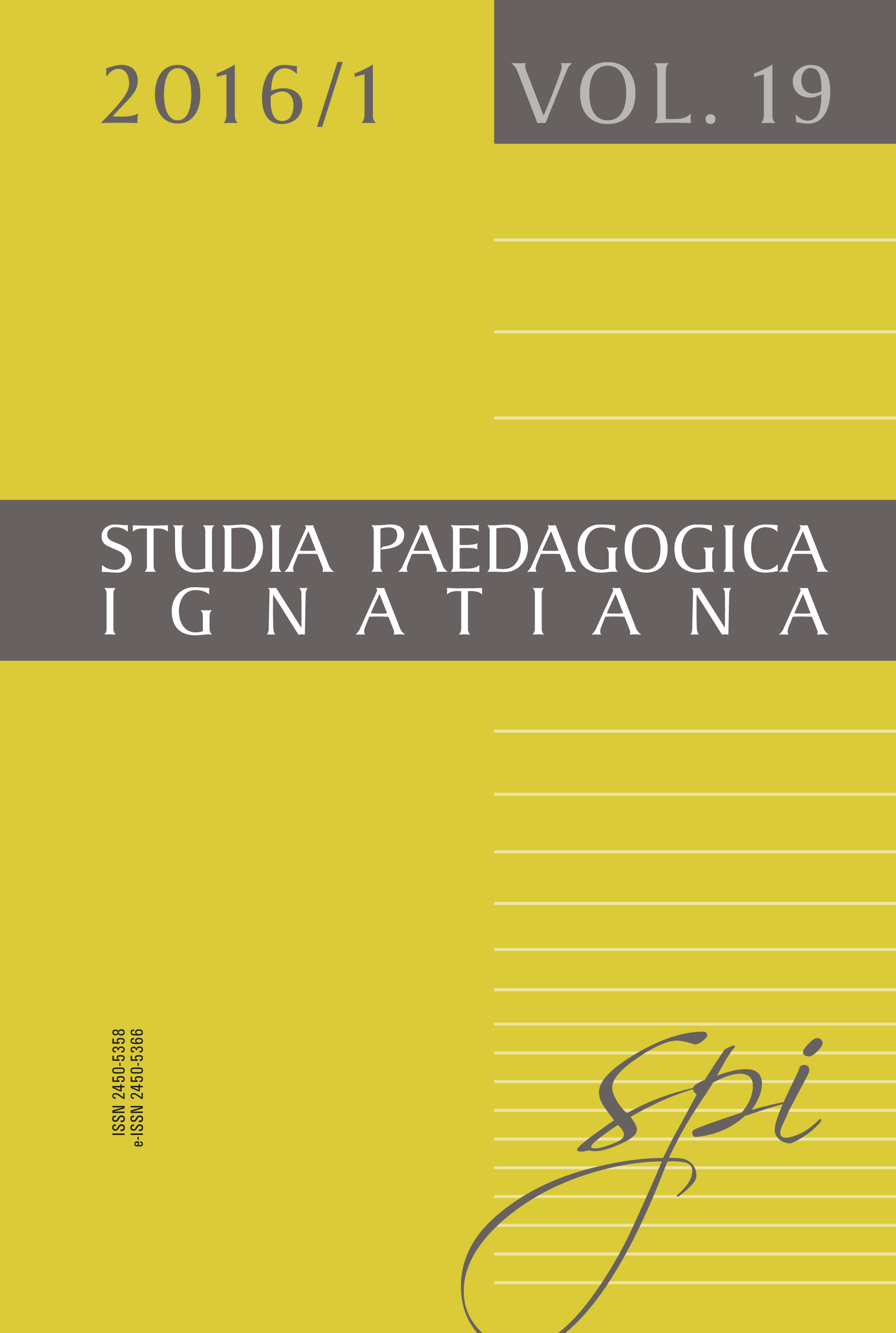 Work as a Support in Achieving Human and Religious Maturity, Kraków, 9–10.04.2015 Cover Image