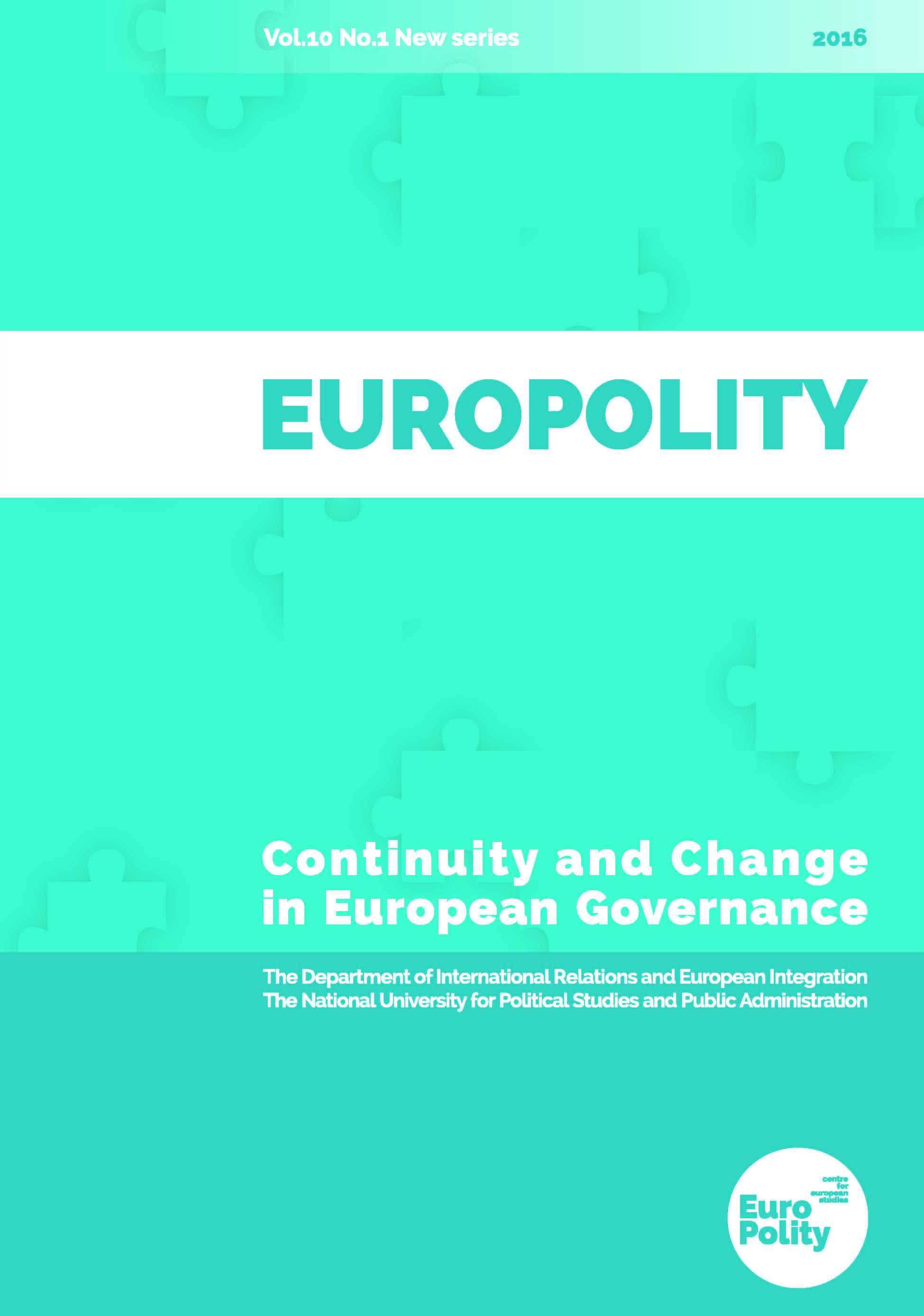 THE SOLIDARITY CLAUSE IN THE EUROPEAN UNION TREATY AS A HUMAN SECURITY VECTOR. A FAREWELL TO TERRORISM OR LEGITIMIZATION OF INFERENCE IN INTERNAL AFFAIRS? Cover Image