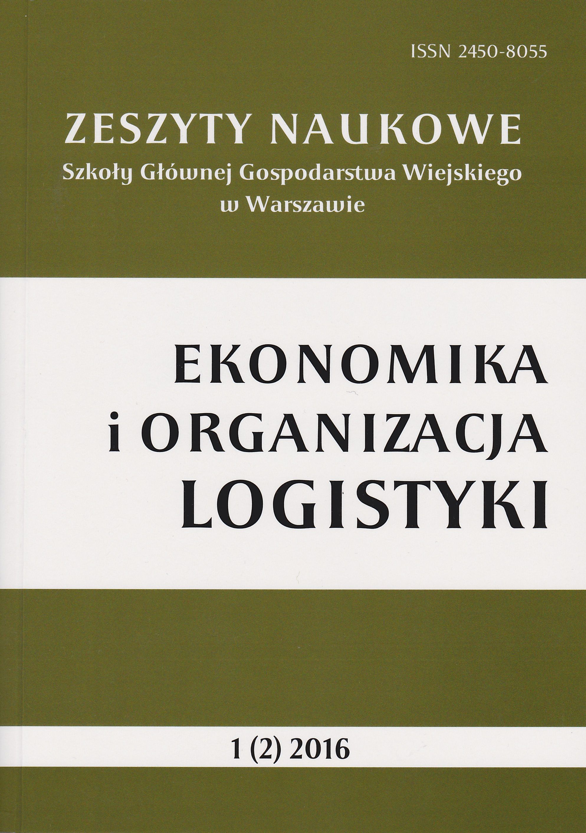 Development of public transport in Warsaw 
in opinion of the users Cover Image