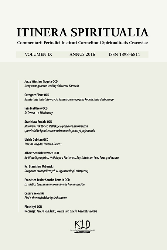 Review: Teresa von Ávila, Werke und Briefe. Gesamtausgabe, hg., übers. u. eingeleitet v. Ulrich Dobhan OCD u. Elisabeth Peeters OCD, Freiburg im Breisgau 2015 Cover Image
