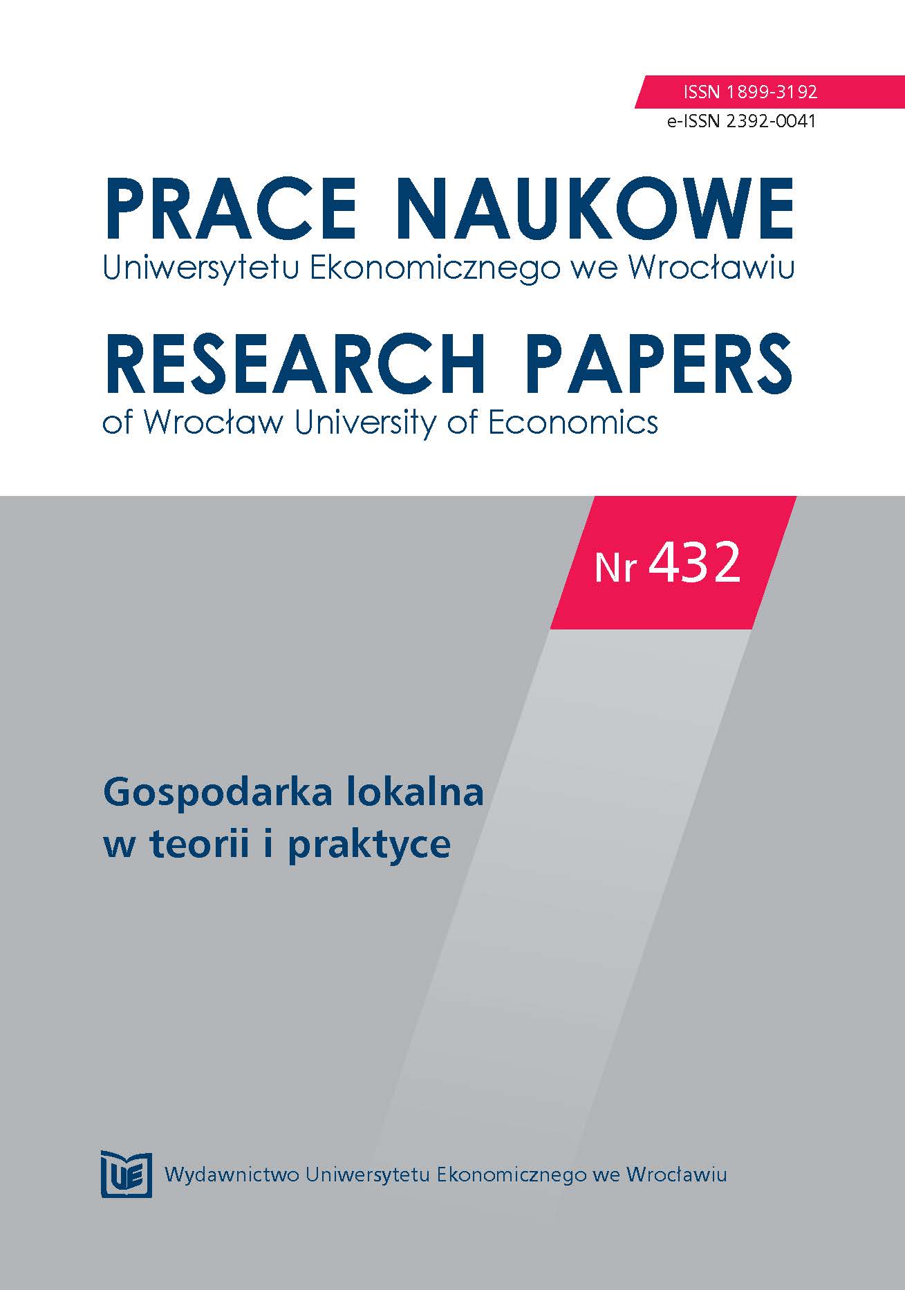 Do large cities in Poland want to be paid for services? Marketization of selected tasks and organizational forms Cover Image
