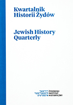 Ozjasz Thon’s Activity Aside, Tempel Synagogue and Kraków’s Progressive Israelites Society before World War II. A Contribution to Further Research Cover Image