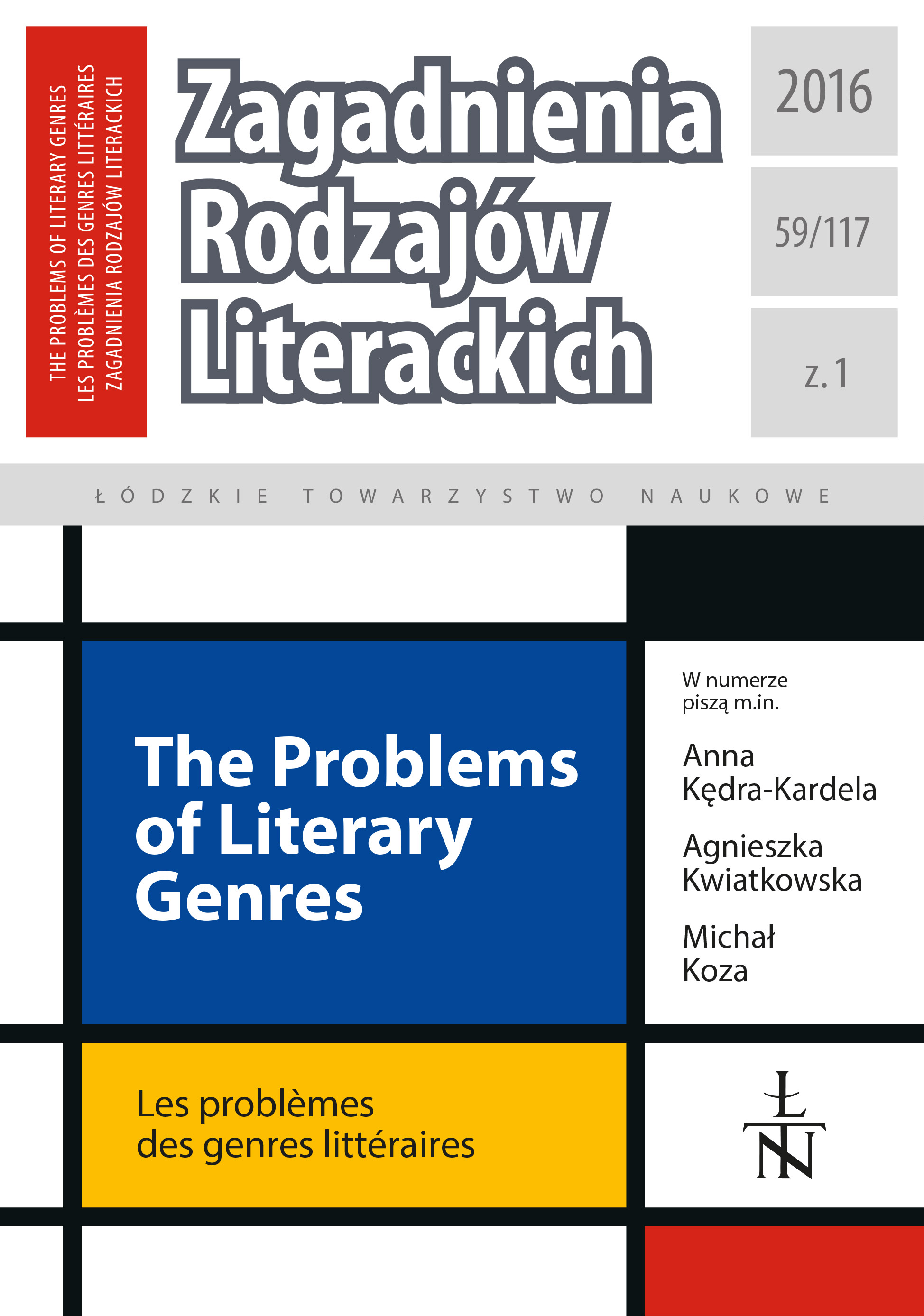 Julian Przyboś and the Literary Genres Cover Image