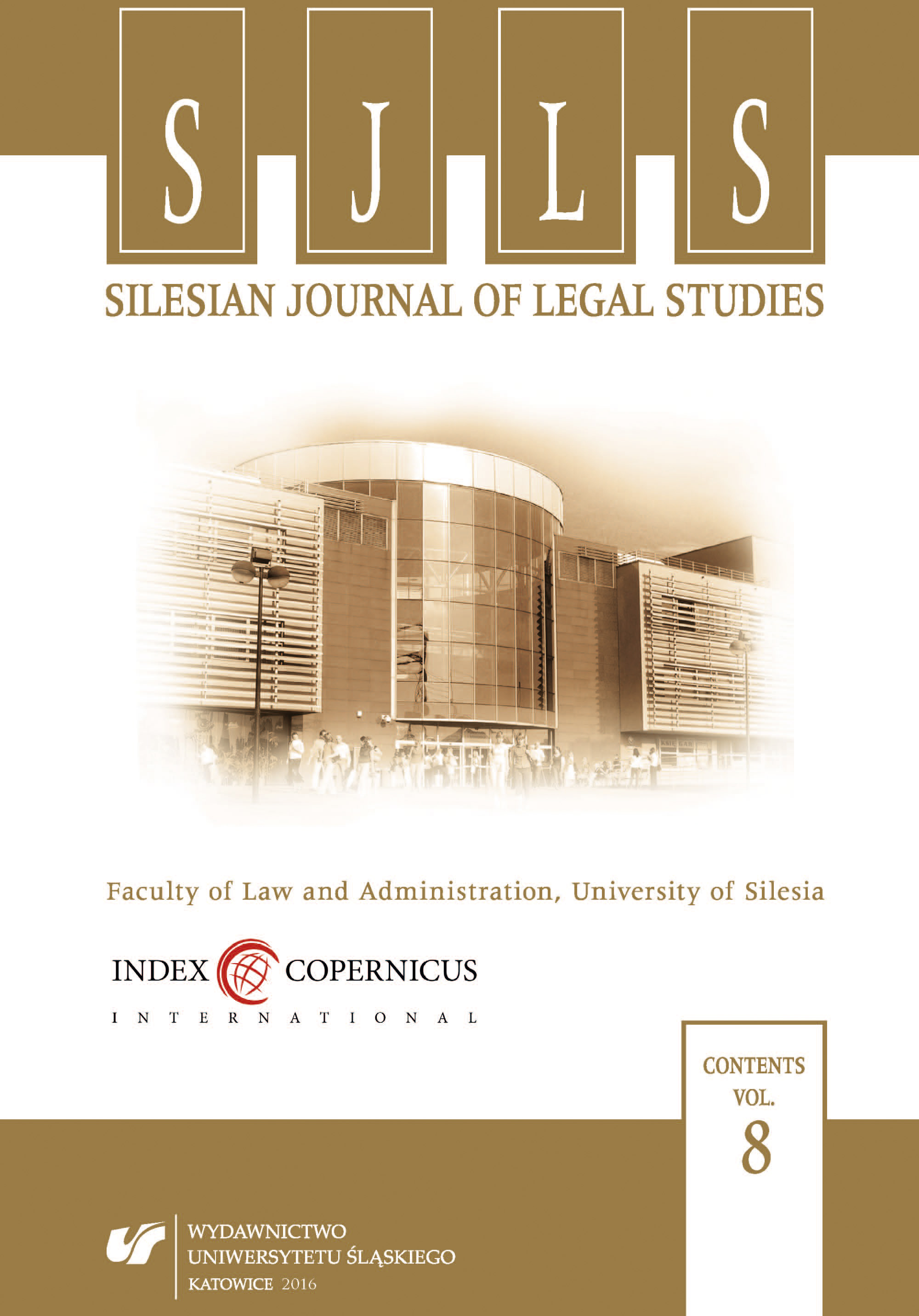Reports: Second Silesian Conference on Medicine and Law (The conference report, Katowice, Poland) Cover Image