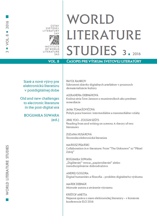 Digiliterates vs. paperliterates: A transdisciplinary adventure Cover Image