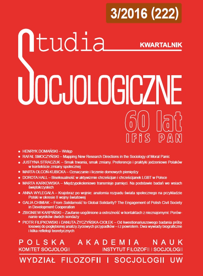 Polska gospodarka w świadomości społecznej 2012–2014