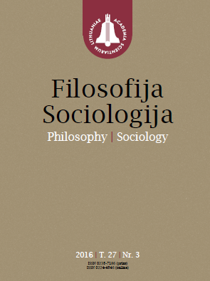 The way of life and lifestyle: philosophical and sociological aspects Cover Image