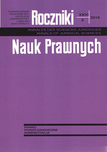 Excise Tax on the Intra-Community Acquisition of the Vehicle in the Tax Authorities Practice and Administrative Courts in Poland (Selected Aspects) Cover Image