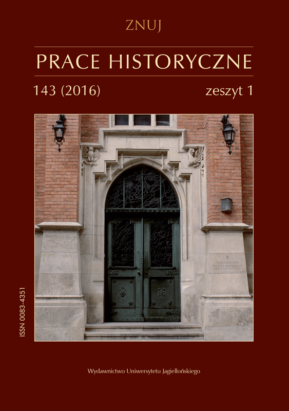 II Konferencja Naukowa „Wojny i konflikty zbrojne po 1945 roku” (Bydgoszcz, 23–24 listopada 2015 r.) Cover Image