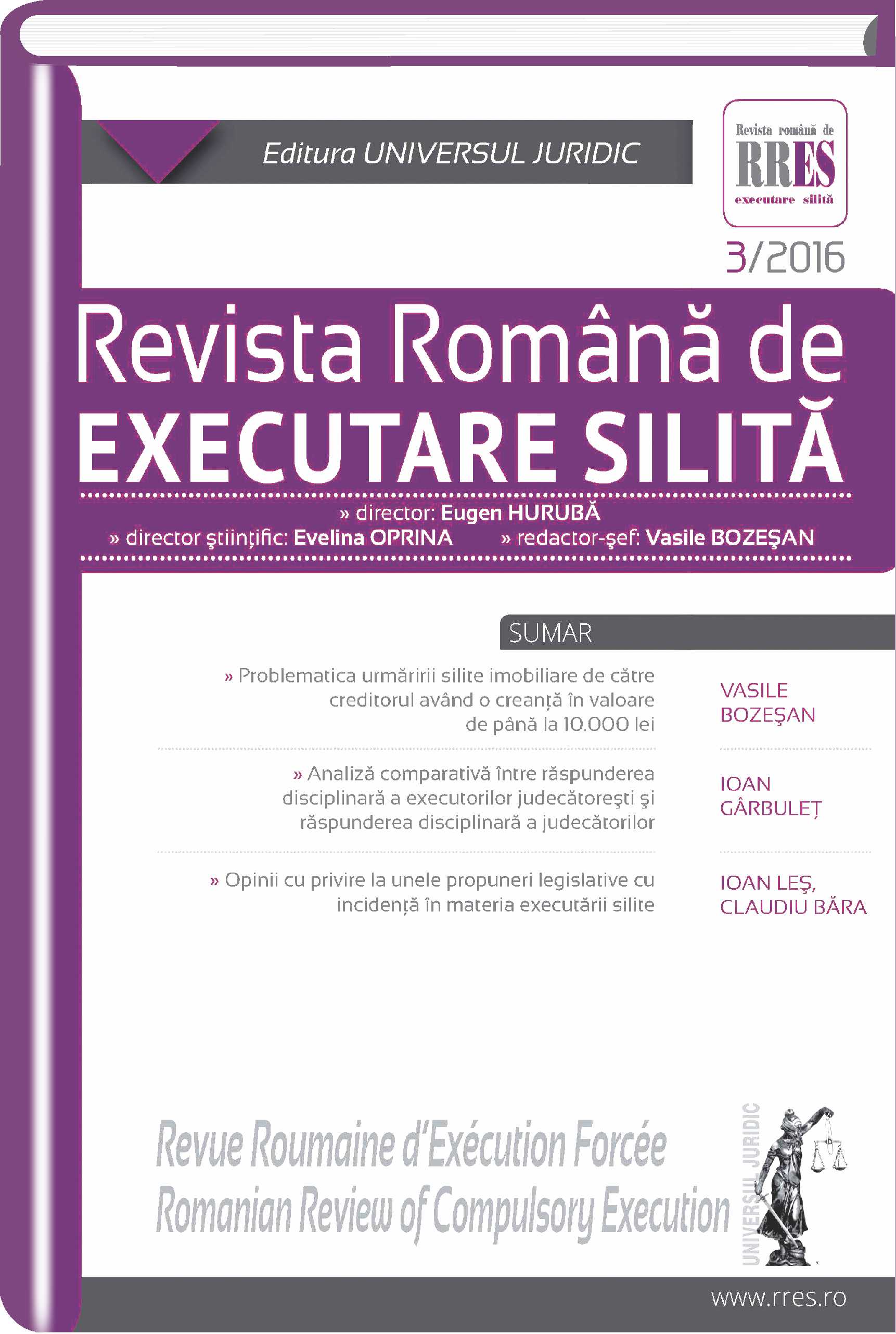 Extinguishment of fiscal claims through release payment. Brief comparative analysis with release payment regulated by common law and release payment in the case of loan obligations assumed through credit Cover Image