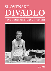 SLOVAK THEATRE STUDIES AFTER 1989 AND FEMINISMS Cover Image