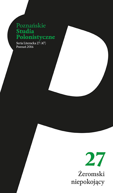 Excess and Insufficiency of Information – The Dilemmas of an Editor of Żeromski’s Dramas. (About “Sułkowski” and „Ponad śnieg bielszym się stanę” [„Whiter Than Snow Shall I Be”]) Cover Image