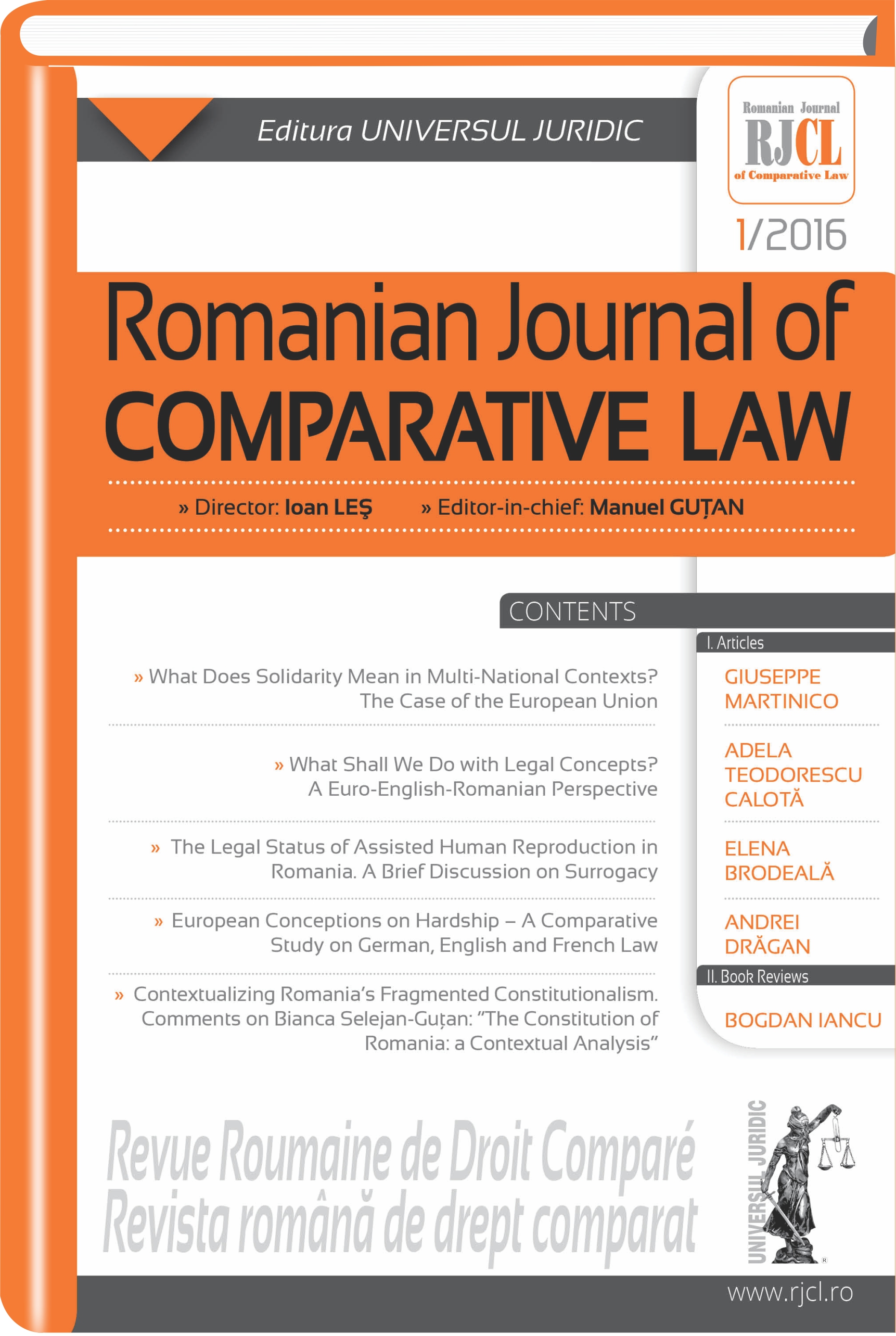 The Legal Status of Assisted Human Reproduction in Romania. A Brief Discussion on Surrogacy Cover Image