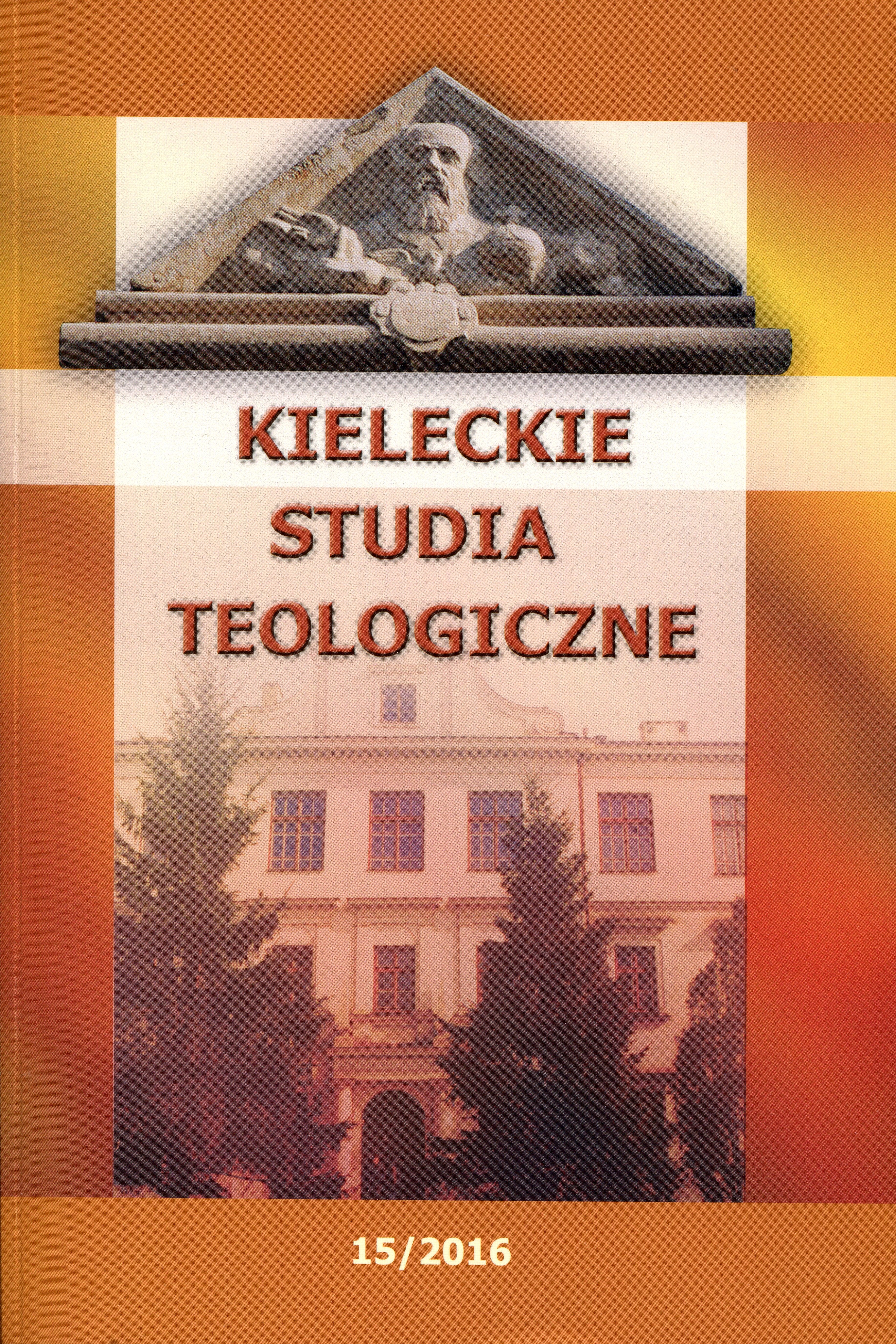 Report of the National Conference ‘‘Knights of the Holy Sepulchre in Service of the Sanctuary of the Holy Sepulchre in Miechów”, held in Miechów 27-28 May 2015 Cover Image