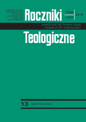 Analytical Study of Józef Kromolicki’s Thema und Variationen op. 34 Cover Image
