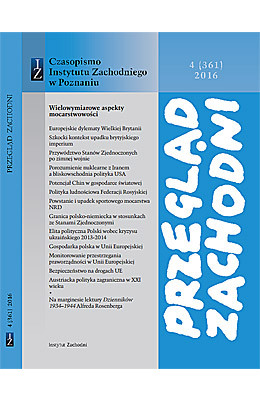 The significance of the Polish economy for the European Union economy in the years 2003-2014 Cover Image