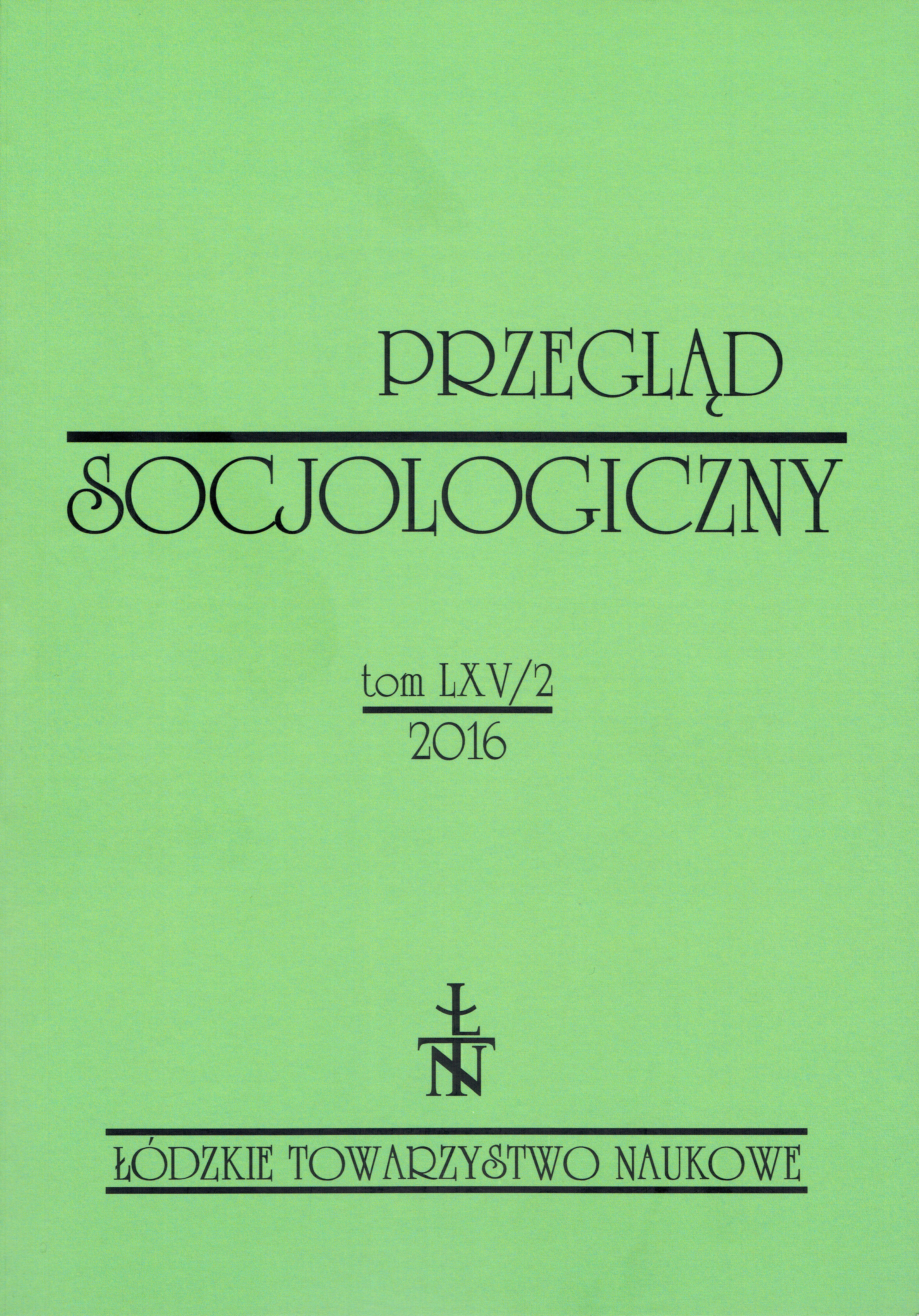 Destandarization of withdrawal from the labour market and of its normative model Cover Image