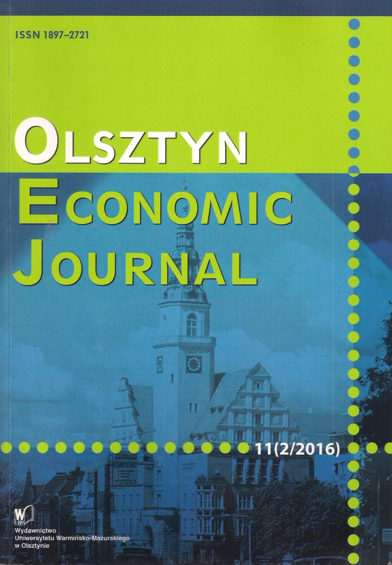 Indicators of Sustainable Development of the Province of  Warmia and Mazury in the Environmental Aspect Cover Image