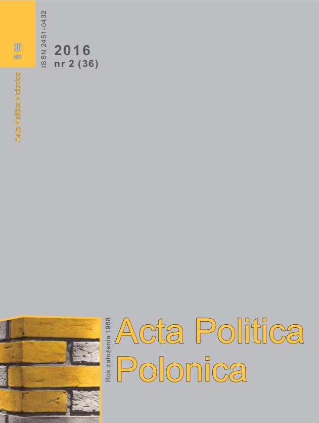 Spatial diversity of voting behaviour in main Polish cities. Parliamentary election 2015 Cover Image
