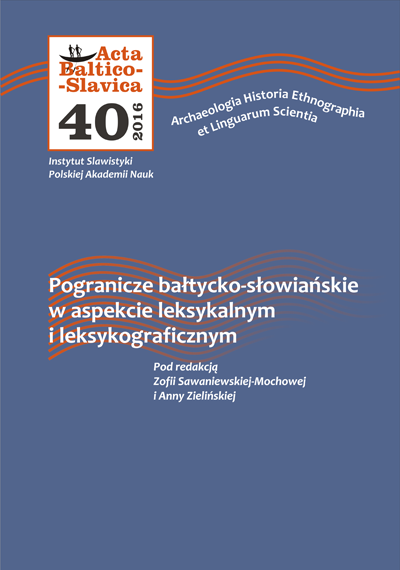 Elektroniczny historyczny słownik łotewski oparty na korpusie wczesnych tekstów łotewskich