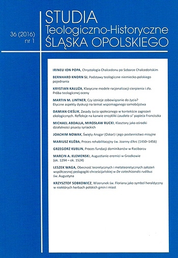 Theological Foundations of the German-Polish Reconciliation Cover Image