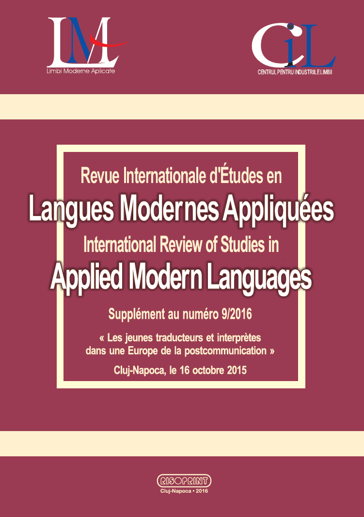 ‘A Department Anchored in Reality and Open to International Cooperation’. International Communication, Intercultural Competencies and Labour Market-Oriented Training within the Department of Applied Modern Languages at Montbéliard Cover Image