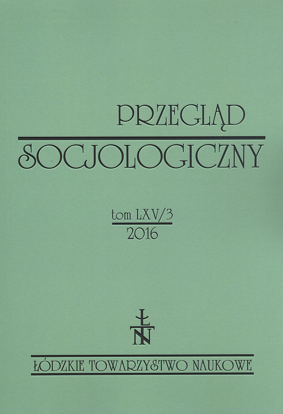 Social upward mobility of women in the People’s Republic of Poland. Dynamics of structure and agency Cover Image