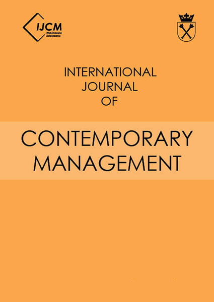 The assessment of managerial competencies in a public organisation – the example of Customs Service Cover Image