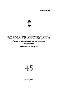 Welcoming speeches of the Franciscan provinces.
[Founding Assembly of the Association on January 25, 1950 in Sarajevo] Cover Image