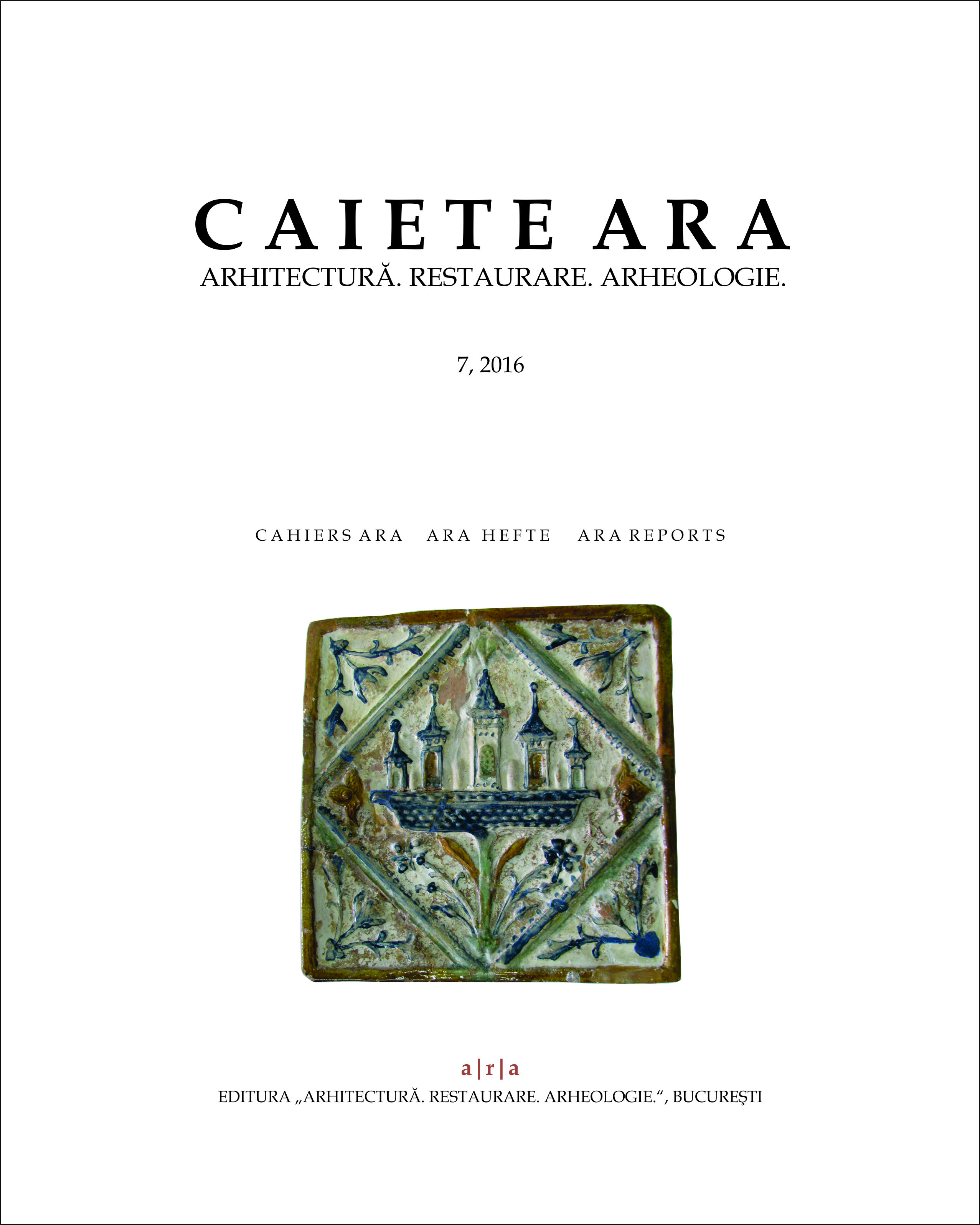 Representations of ornaments inspired by Romanian architecture on Wallachian medieval stove tiless from the 15th-17th centuries Cover Image