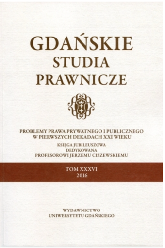 Ustrój sądów szczególnych w Wersalskim Wolnym Mieście Gdańsk (1920–1939)