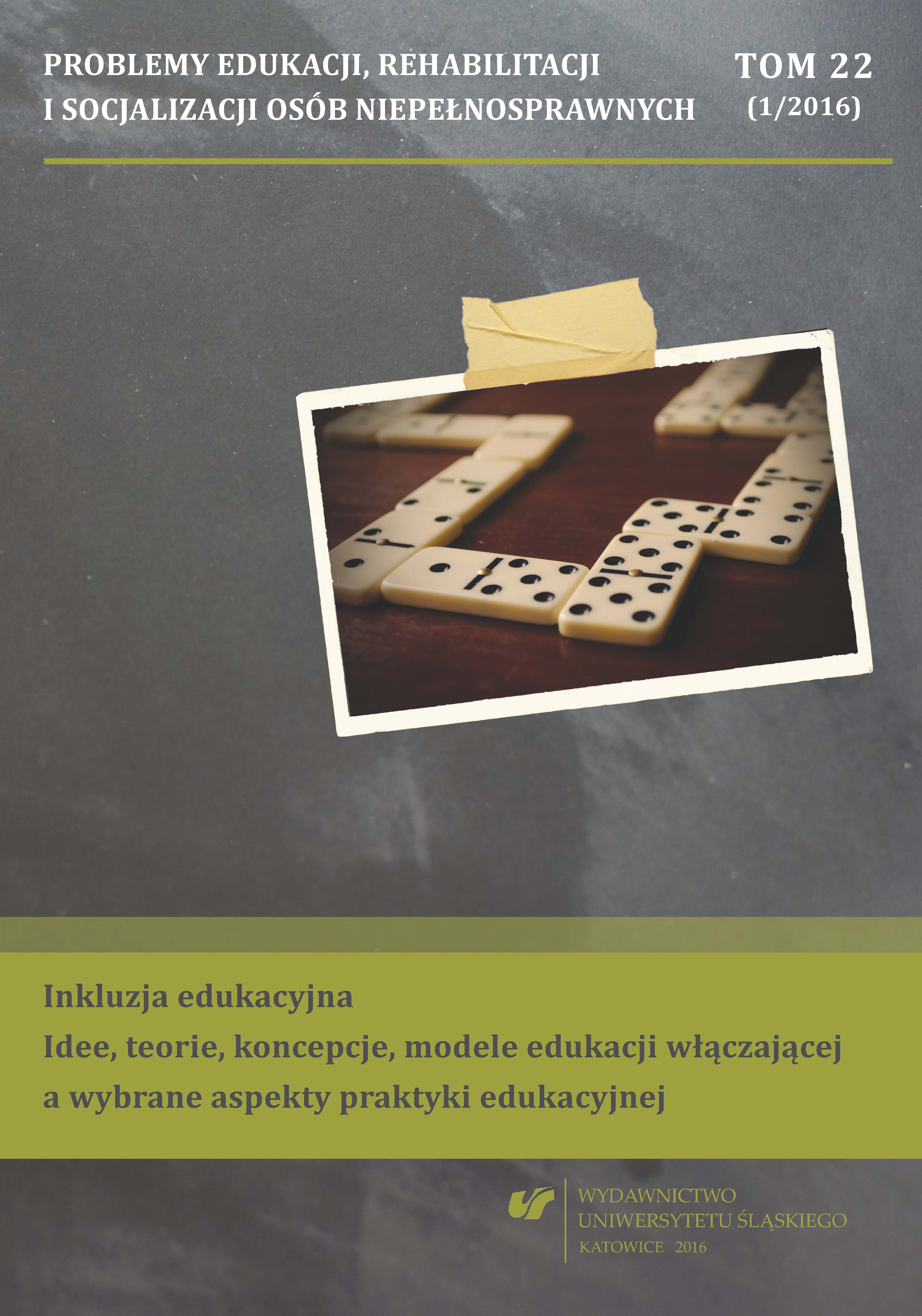 Inclusive education in the opinion of teachers of early school education – segmentation analysis. A research report Cover Image