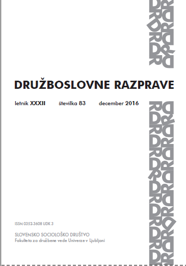 AN OUTLINE OF SELECTED INDICATORS OF THE RETRADITIONALISATION OF SLOVENIAN SOCIETY Cover Image