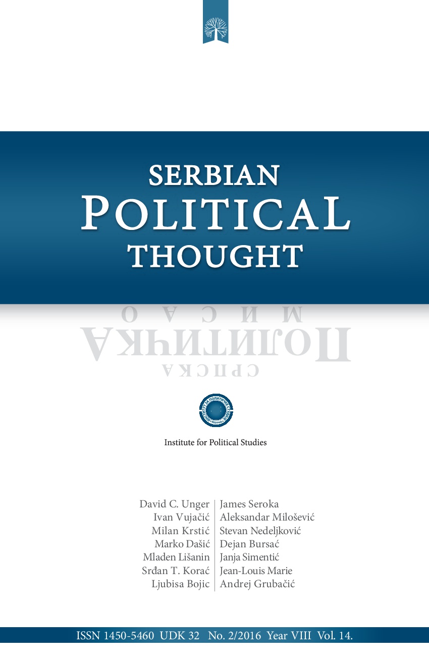 Parliamentary control of public administration integrity: Post-industrial polyarchies and Serbia Cover Image