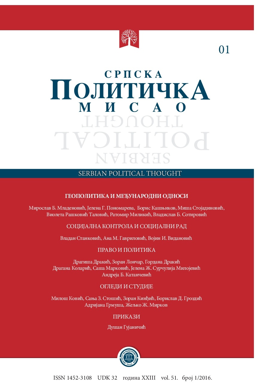 Russia’s Balkan Politics: From the Politics of Pan-Slavic Reciprocity of the Tsarist Russia to the “Realpolitik” of the Republic of Gazprom Russia