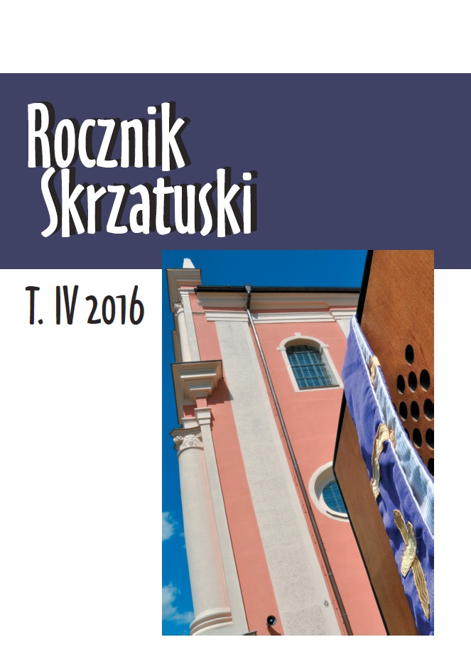 Agendum of the sanctuary in Skrzatusz in 2015 Cover Image