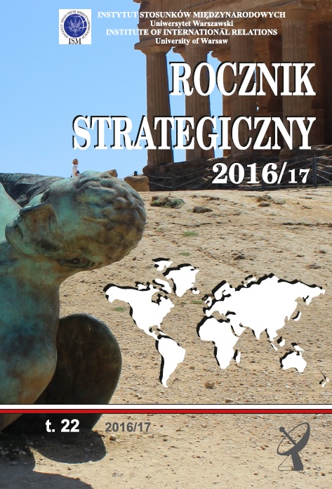 Dynamika i intensywność bliskowschodnich i afrykańskich konfliktów zbrojnych w 2016 r.