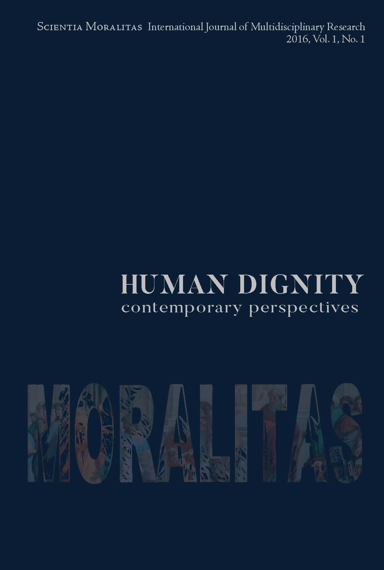 Communication of Human Dignity
—An approach on human rights Cover Image
